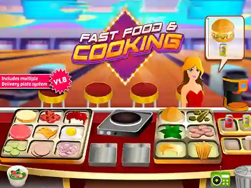 खेल Fast Food & Cooking ऑनलाइन