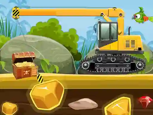 खेल Gold Truck Crane ऑनलाइन