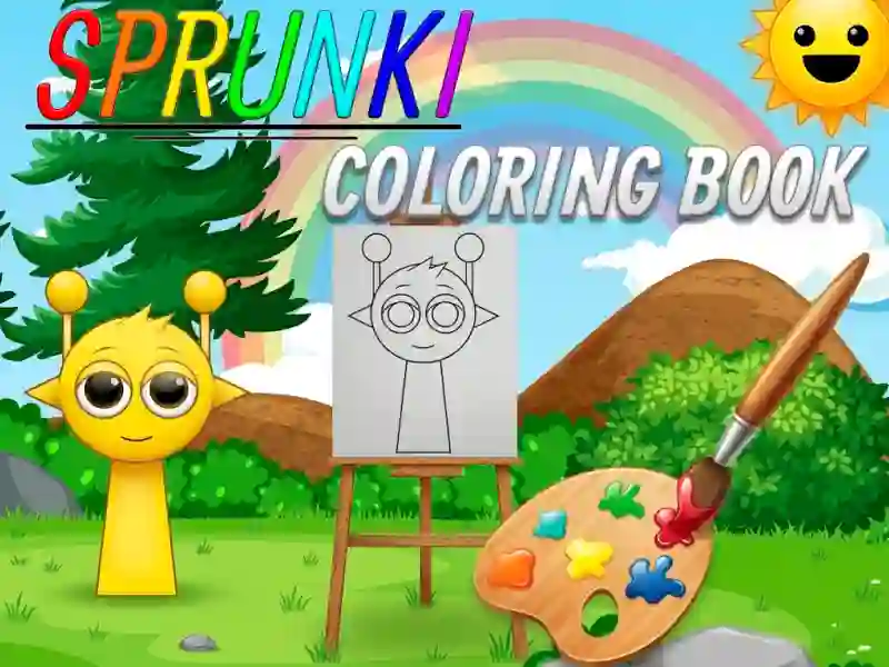 खेल Sprunki Coloring Book ऑनलाइन