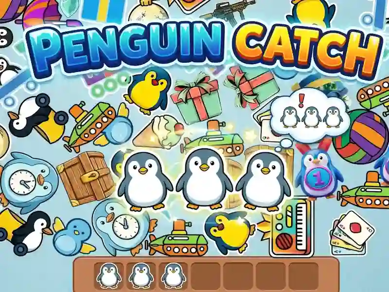 खेल Penguin catch ऑनलाइन