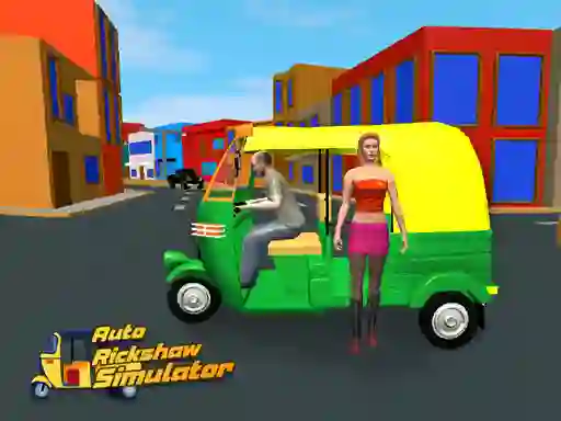 खेल Auto Rickshaw Simulator ऑनलाइन