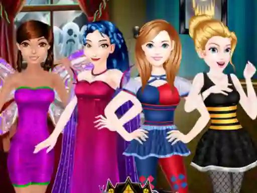 खेल Royal Halloween Party Dress Up ऑनलाइन
