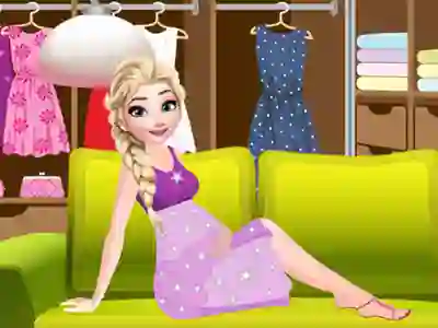 खेल Eliza Dressing Room ऑनलाइन