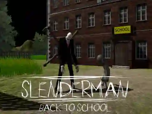 खेल Slenderman Back to School ऑनलाइन