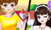 खेल Romantic Spring Couple ऑनलाइन