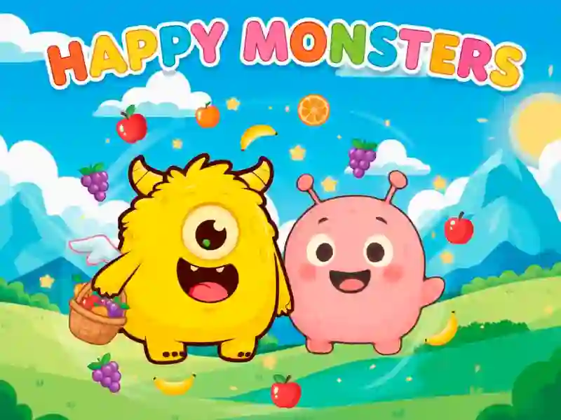 खेल Happy Monsters ऑनलाइन