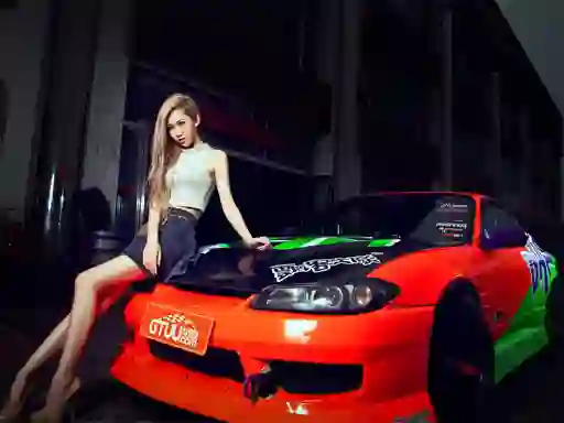 खेल Girls and Cars ऑनलाइन