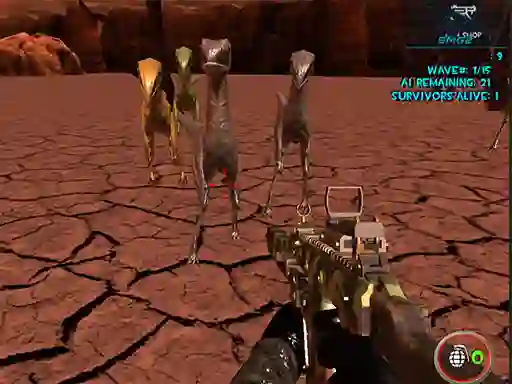खेल Dinosaurs Survival Active Vulcan ऑनलाइन
