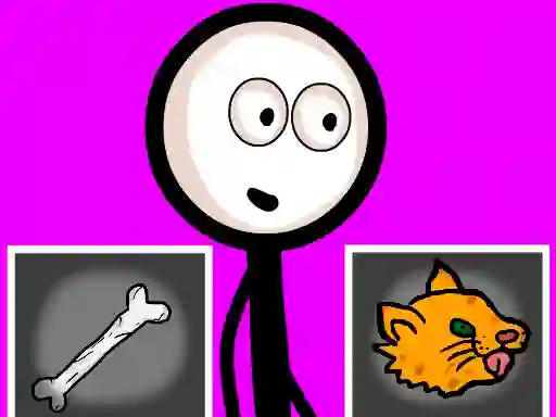 खेल Stickman Choosing actions ऑनलाइन