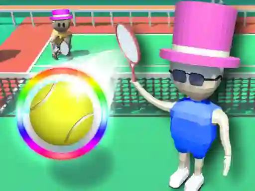 खेल Poly Tennis ऑनलाइन