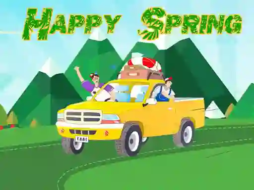 खेल Happy Spring Jigsaw Puzzle ऑनलाइन