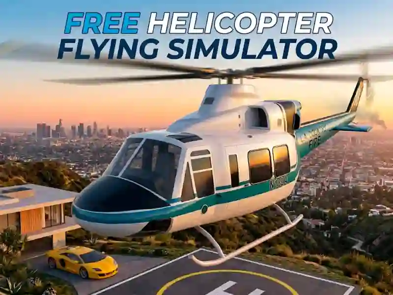 खेल Free Helicopter Flying Simulator ऑनलाइन
