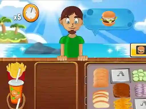 खेल Beach Burger ऑनलाइन