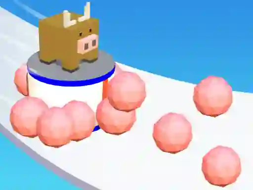खेल Sticky Ball Rush ऑनलाइन