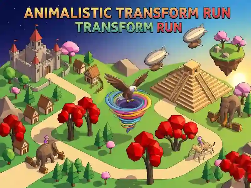 खेल Animalistic Transform Run ऑनलाइन