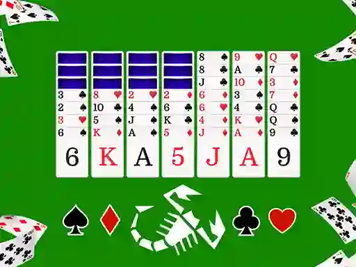 खेल Scorpion Solitaire ऑनलाइन
