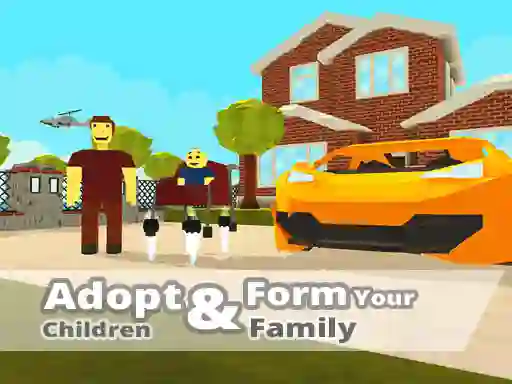 खेल KOGAMA Adopt Children and Form Your Family ऑनलाइन