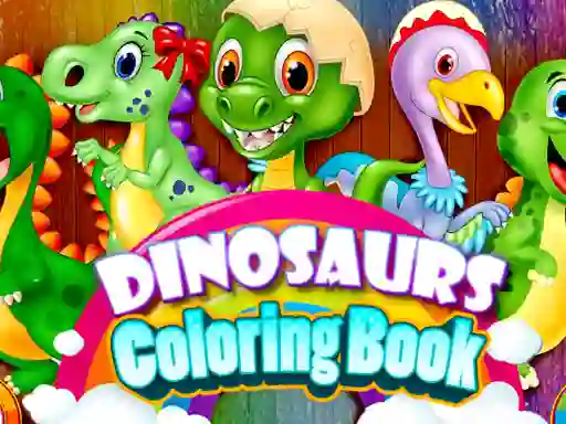 खेल Dinosaurs Coloring Book ऑनलाइन