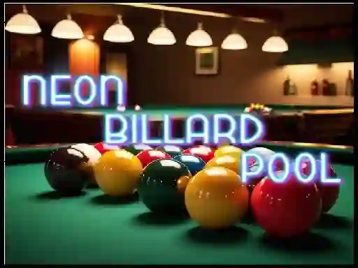 खेल Neon Billard Pool ऑनलाइन