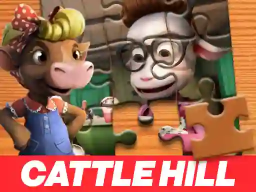 खेल Christmas at Cattle Hill Jigsaw Puzzle ऑनलाइन