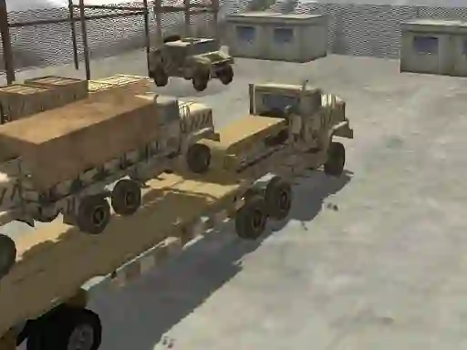 खेल Transport Army vehicle truck driving ऑनलाइन