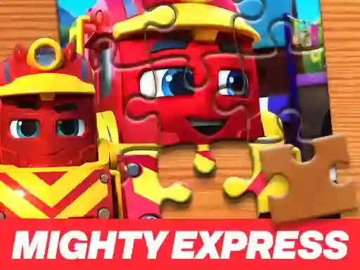 खेल Mighty Express Jigsaw Puzzle ऑनलाइन