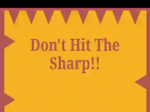 खेल Don't Hit The Sharp ऑनलाइन