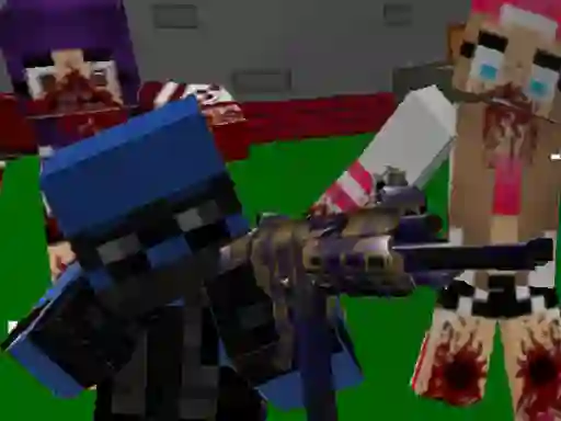 खेल Blocky Combat Special Forces: Zombie Apocalypse ऑनलाइन