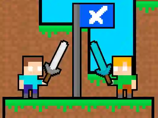 खेल Friends Battle Swords Drawn ऑनलाइन