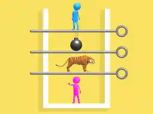 खेल Love Pins Pull Pins and Brain Wash ऑनलाइन