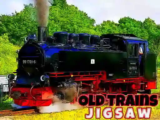 खेल Old Trains Jigsaw ऑनलाइन