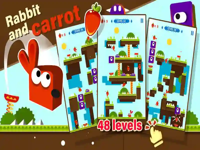 खेल Rabbit & Carrot ऑनलाइन