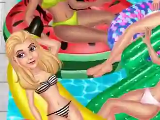 खेल Princess Pool Party Floats ऑनलाइन
