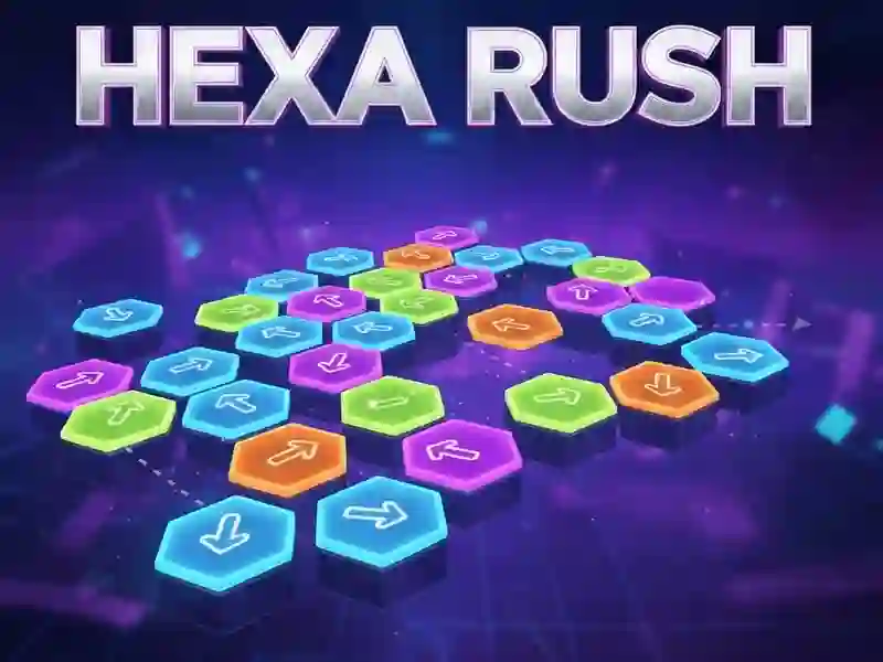 खेल Hexa Rush ऑनलाइन