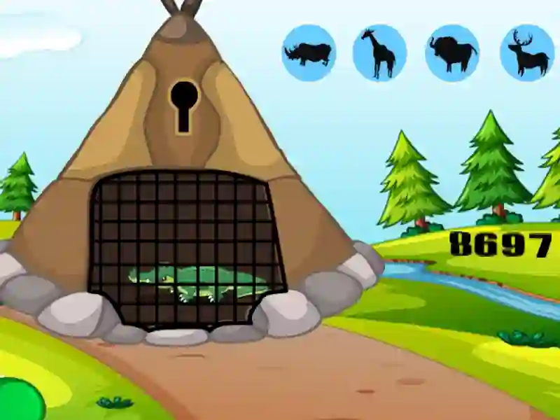खेल Croc Key Quest ऑनलाइन