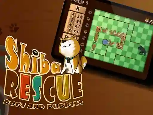 खेल Shiba rescue : dogs and puppies ऑनलाइन