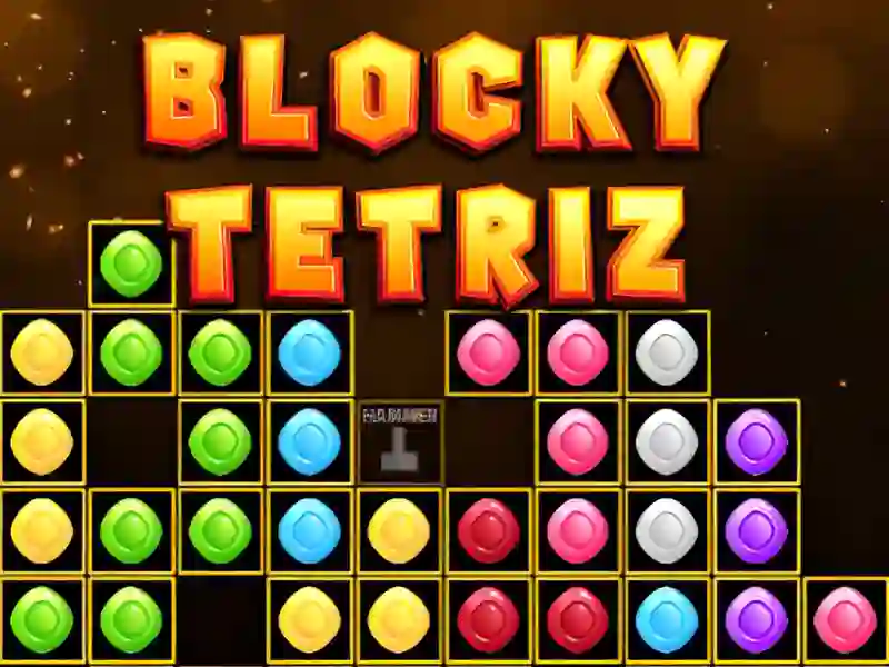 खेल Blocky Tetriz ऑनलाइन