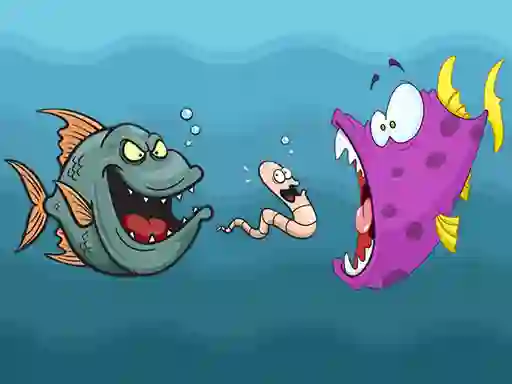 खेल Angry Fish Coloring ऑनलाइन