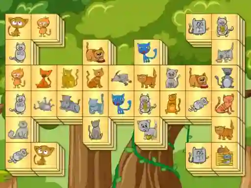 खेल Cats mahjong ऑनलाइन