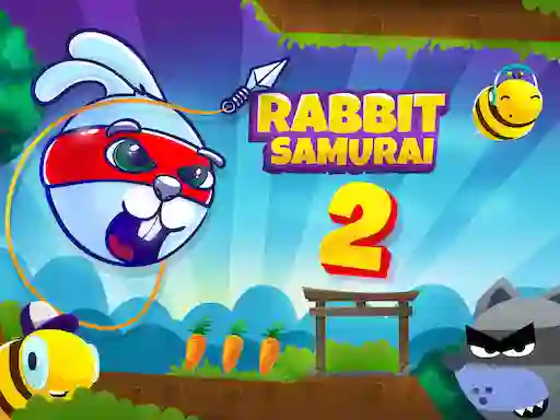 खेल Rabbit Samurai 2 ऑनलाइन
