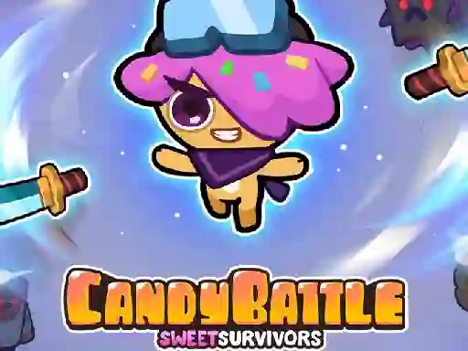 खेल Candy Battle: Sweet Survivors ऑनलाइन