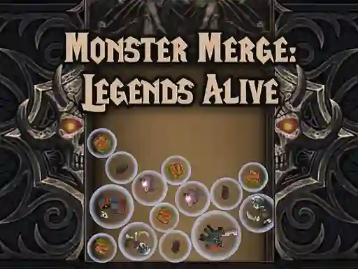 खेल Monster Merge Legends Alive ऑनलाइन
