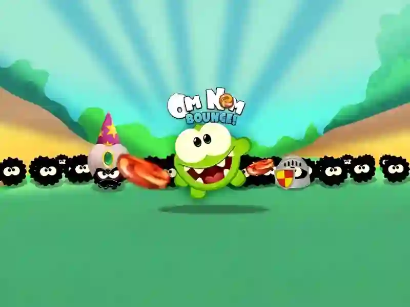 खेल Om Nom Bounce ऑनलाइन