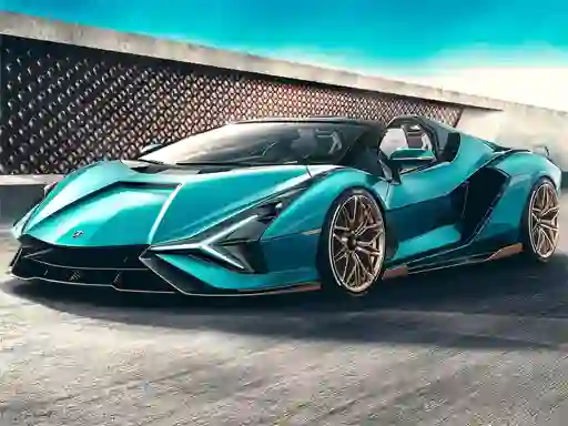 खेल Lamborghini Sian Roadster Puzzle ऑनलाइन