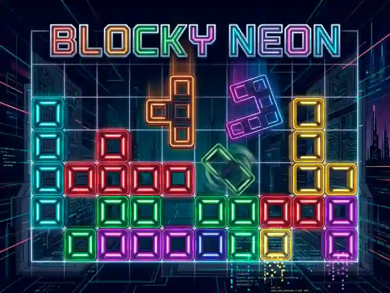 खेल Blocky Neon ऑनलाइन