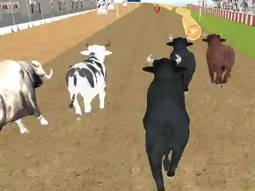 खेल Angry Bull Racing ऑनलाइन