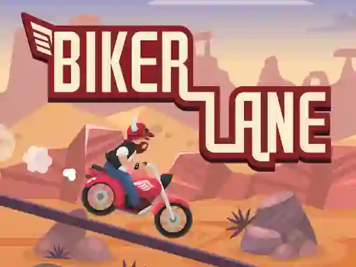 खेल Biker Lane ऑनलाइन