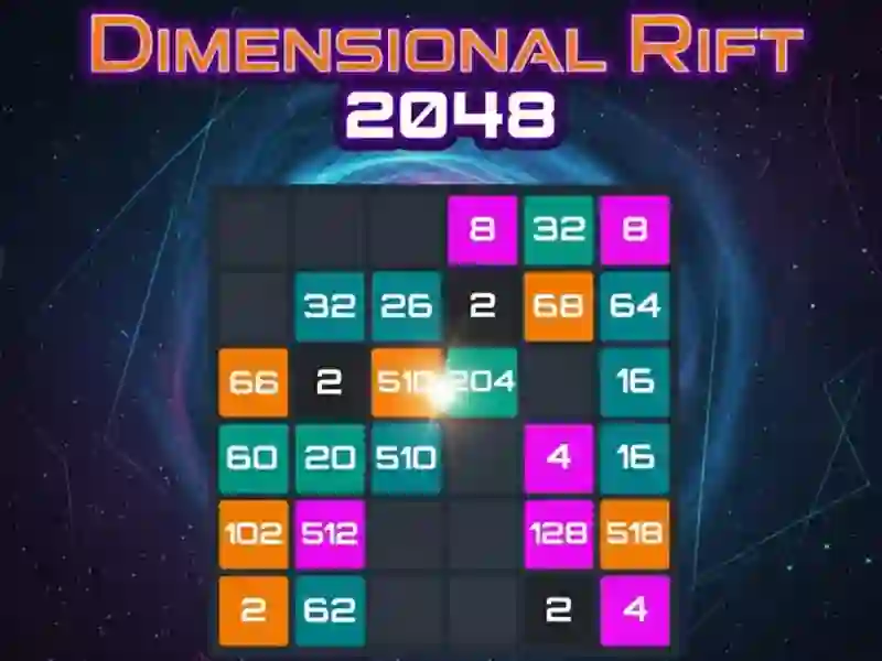 खेल Dimensional Rift 2048 ऑनलाइन