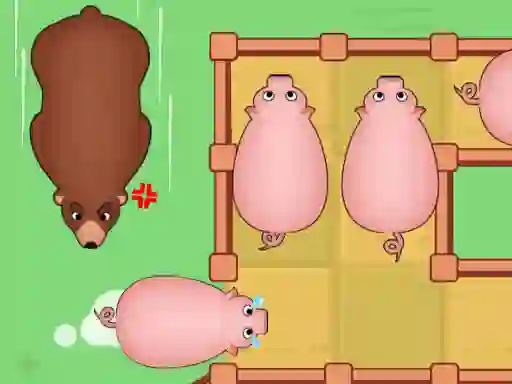 खेल Save The Piggies ऑनलाइन