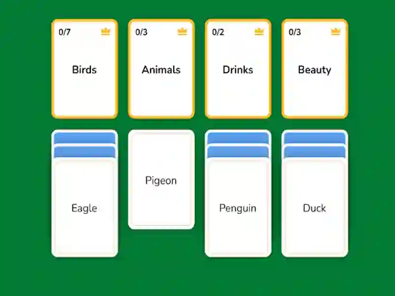 खेल Word Solitaire ऑनलाइन